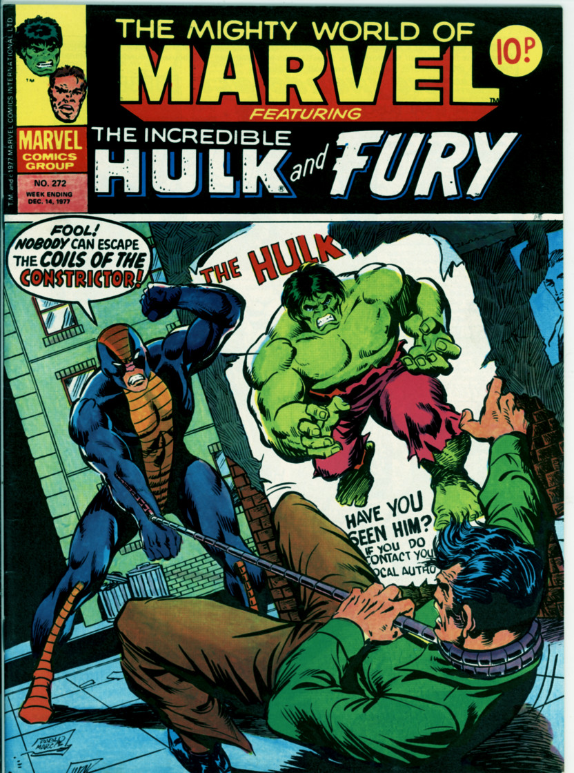 Mighty World of Marvel 272 (VF- 7.5)