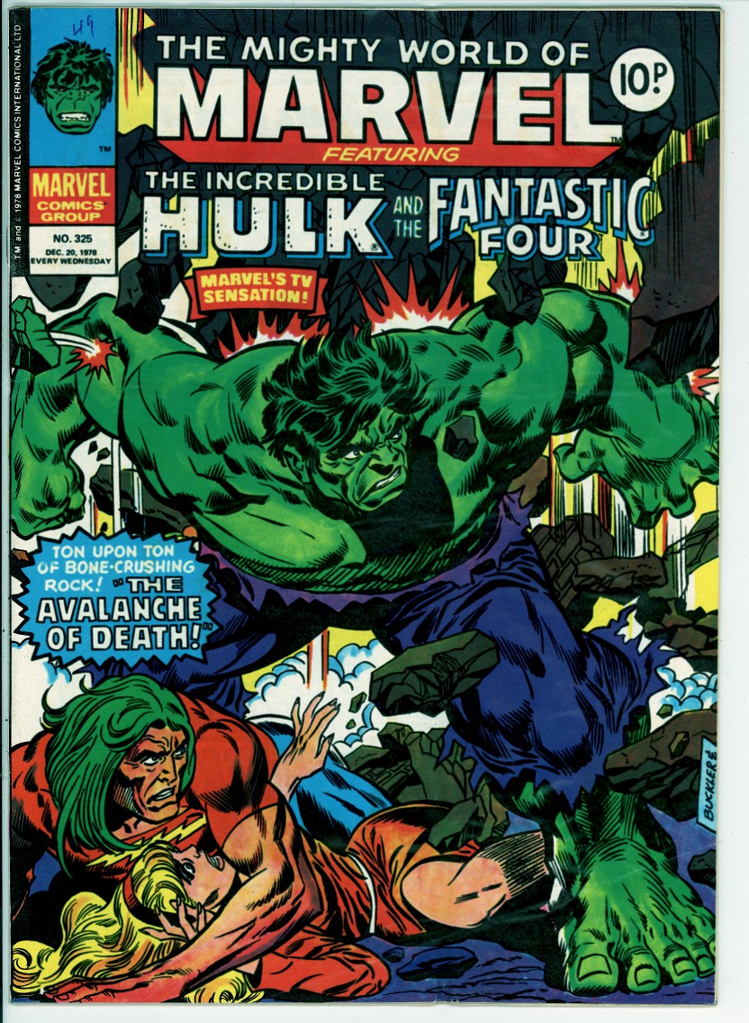 Mighty World of Marvel 325 (G+ 2.5)