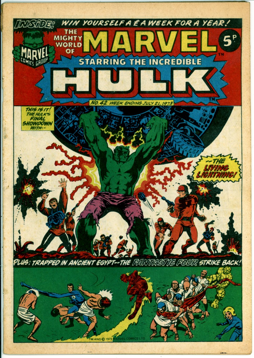 Mighty World of Marvel 42 (VG 4.0)