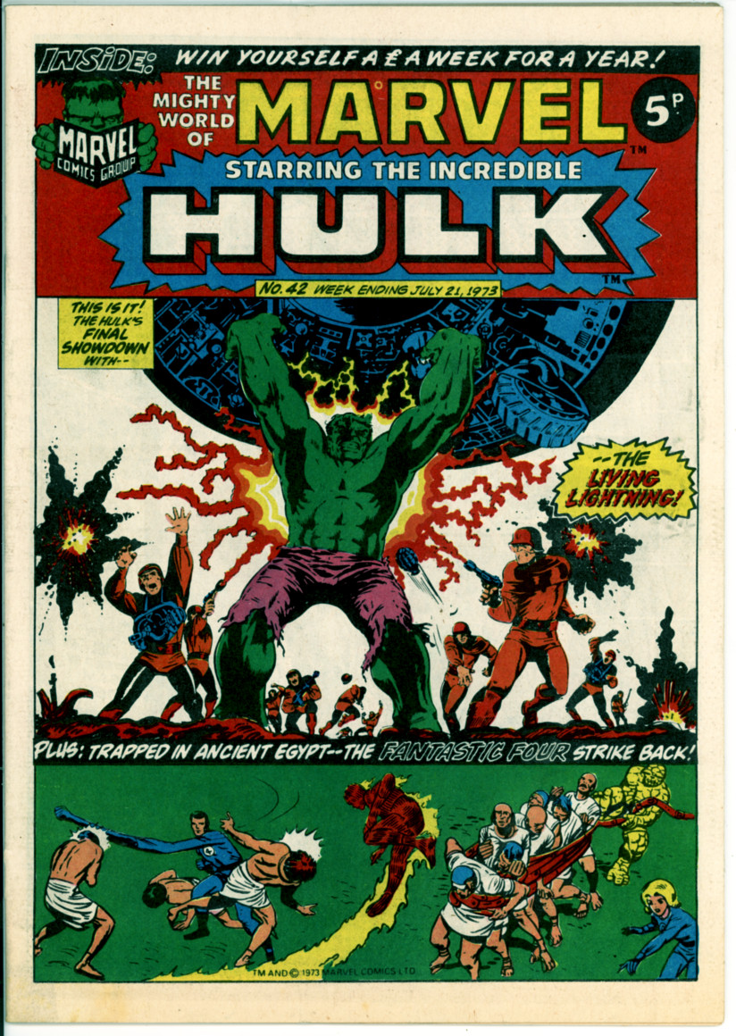 Mighty World of Marvel 42 (VG 4.0)
