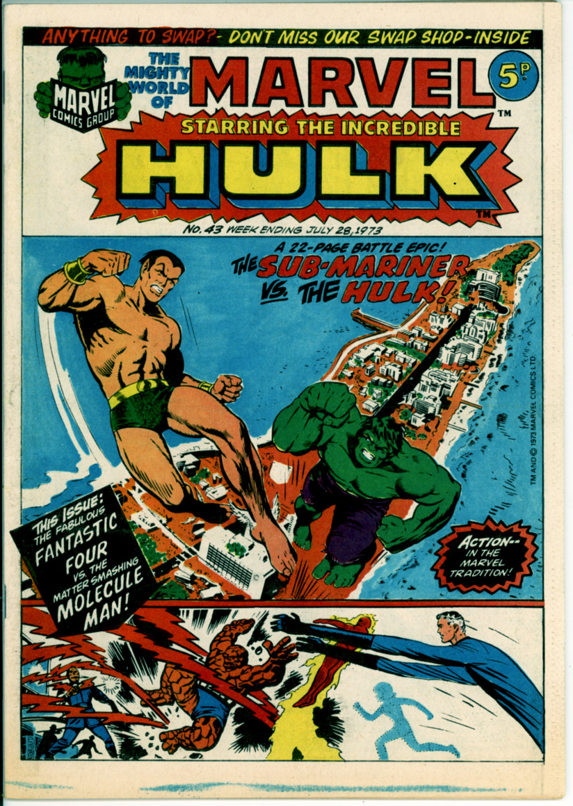 Mighty World of Marvel 43 (VF- 7.5)