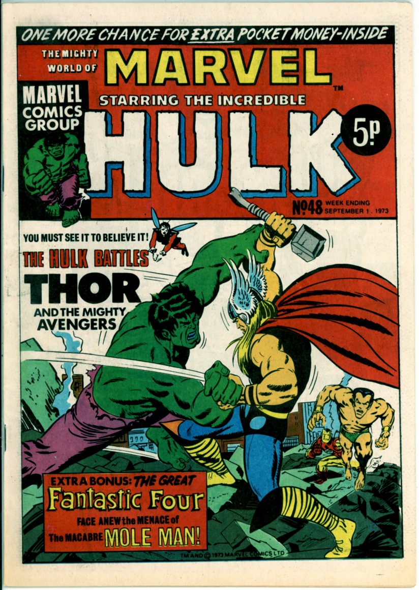 Mighty World of Marvel 48 (VF- 7.5)