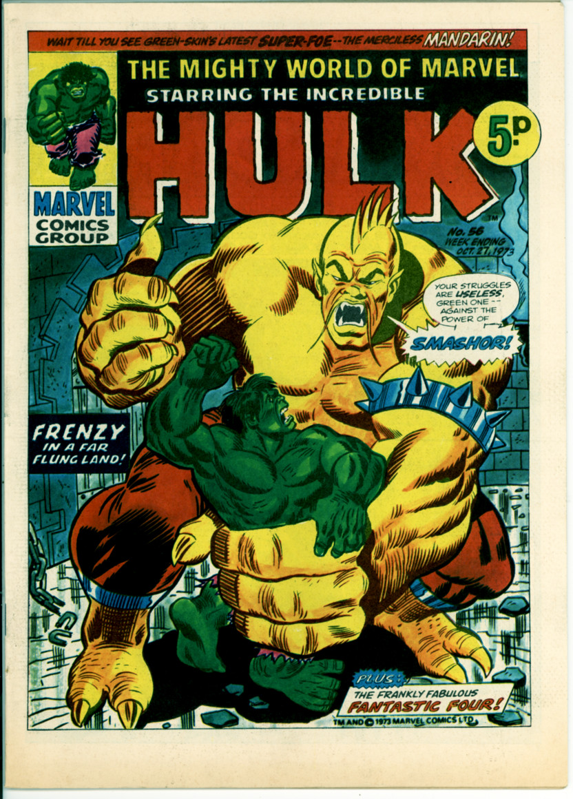 Mighty World of Marvel 56 (FN- 5.5)