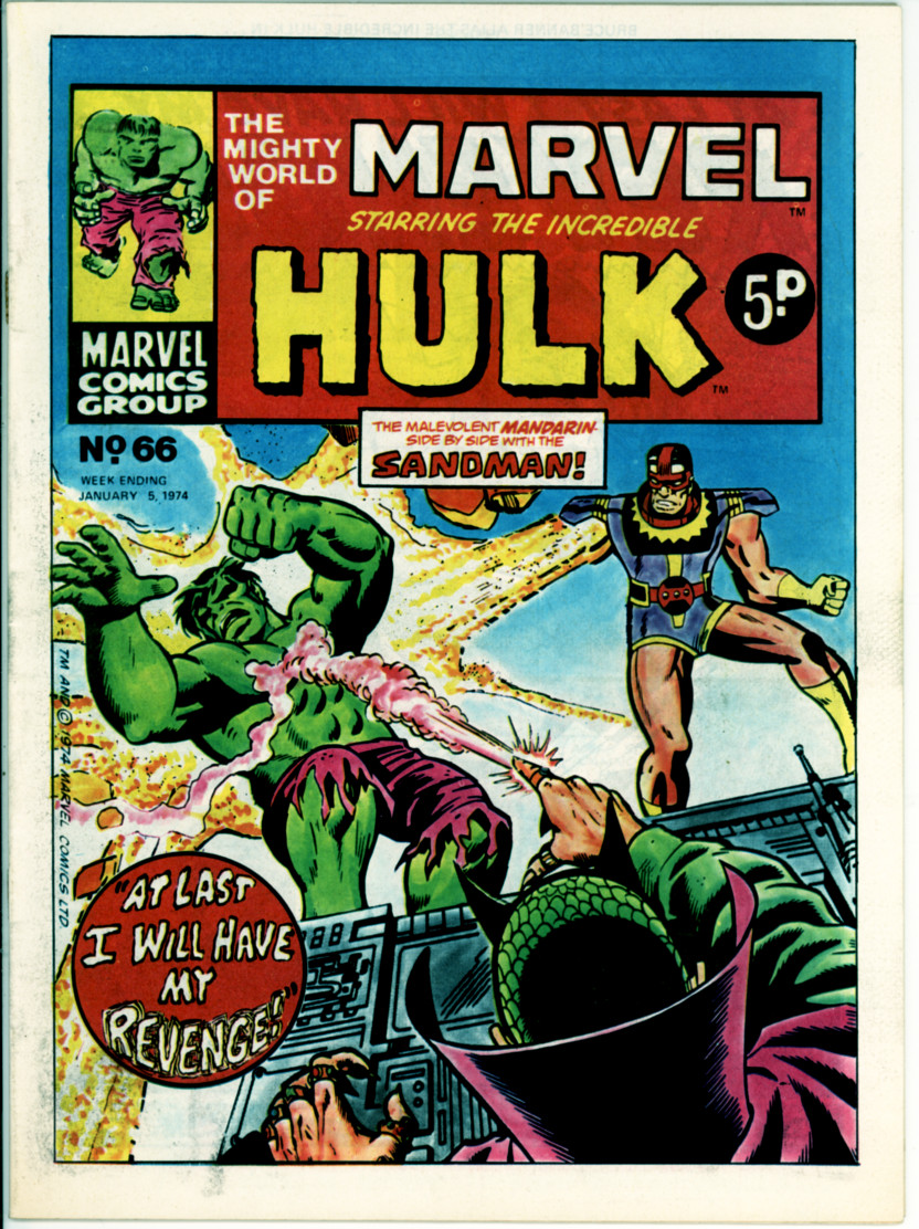 Mighty World of Marvel 66 (FN+ 6.5)