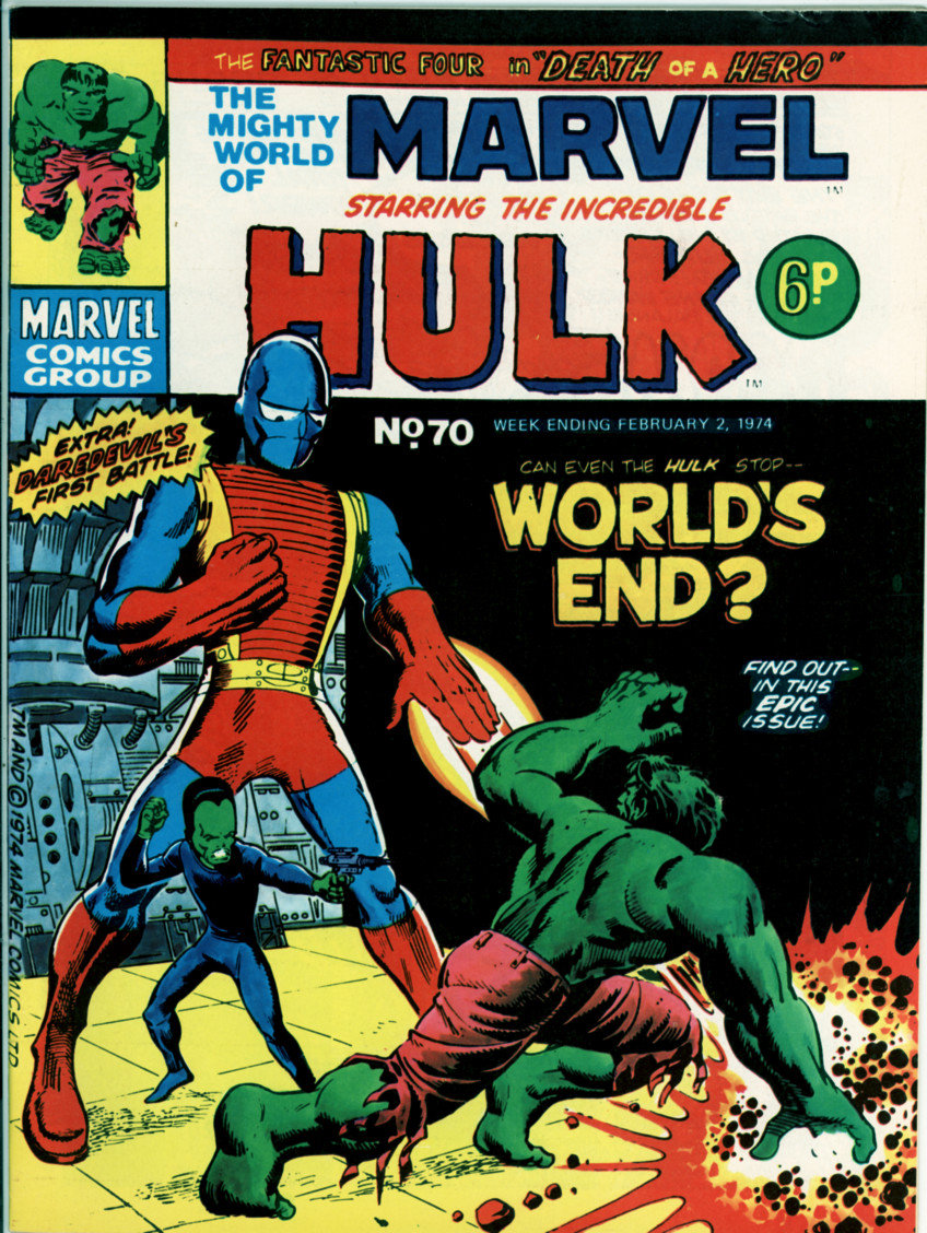 Mighty World of Marvel 70 (VF- 7.5)
