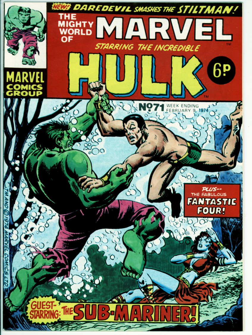 Mighty World of Marvel 71 (VF- 7.5)