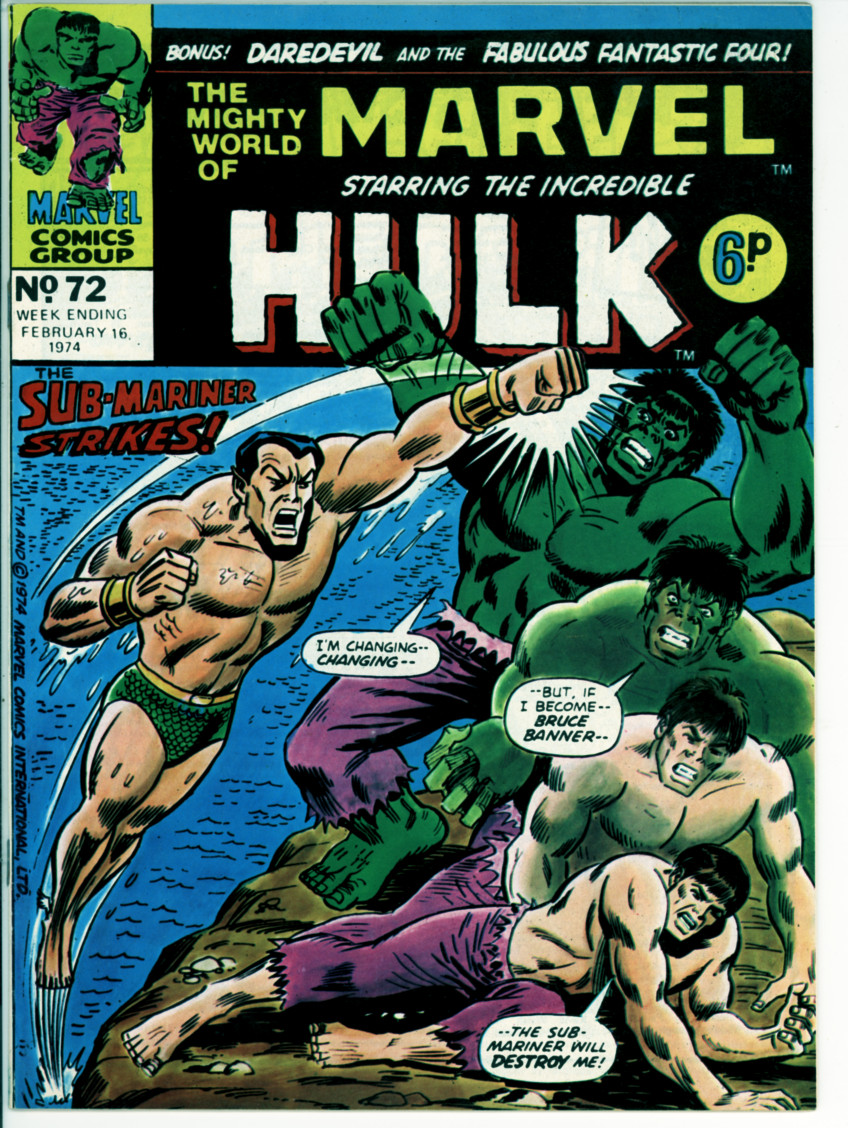 Mighty World of Marvel 72 (VG/FN 5.0)