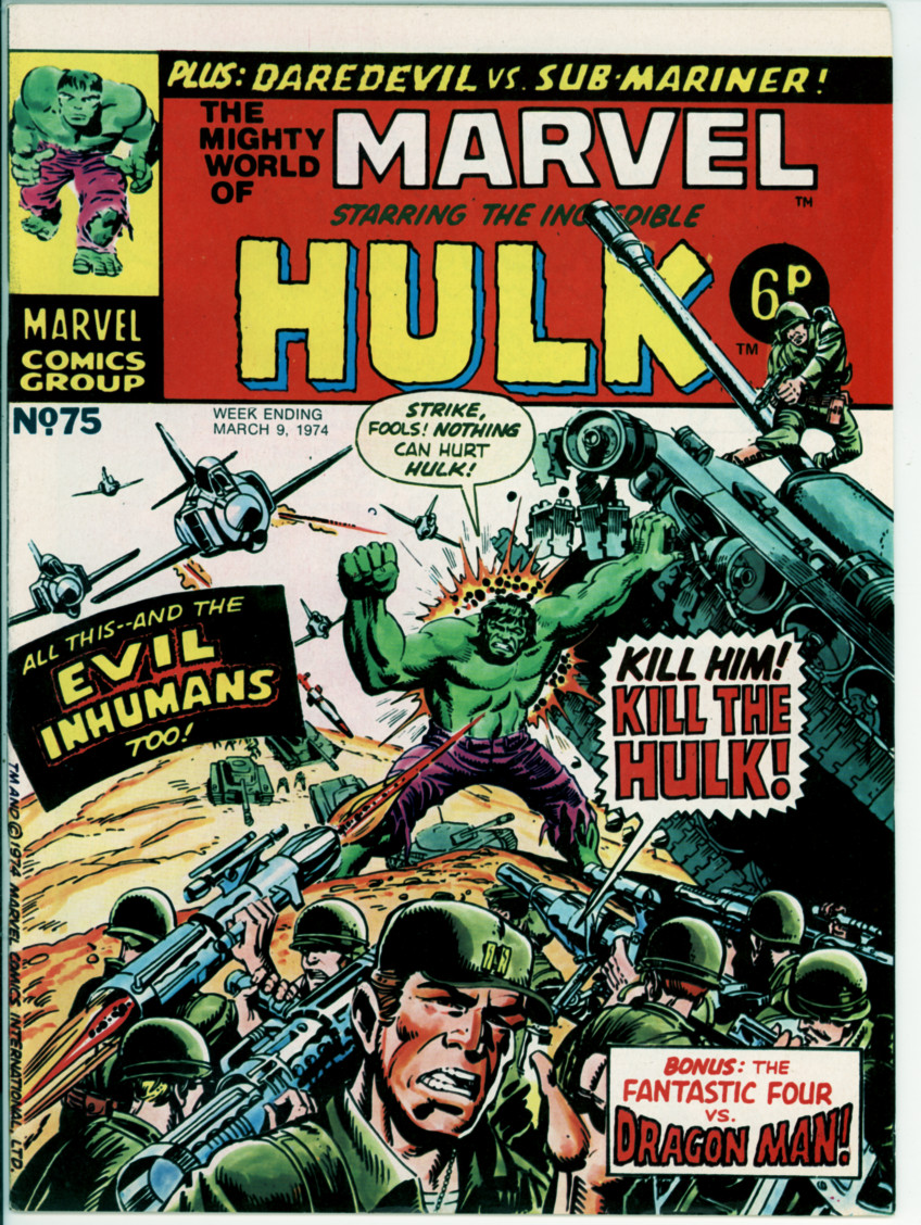 Mighty World of Marvel 75 (FN+ 6.5)