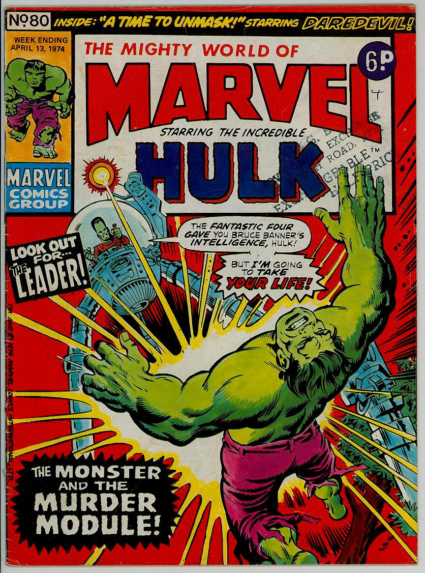 Mighty World of Marvel 80 (G/VG 3.0)