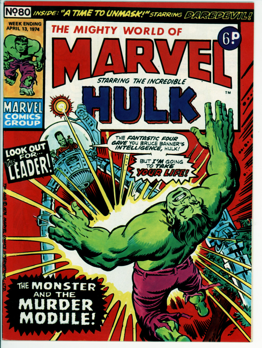 Mighty World of Marvel 80 (VF- 7.5)
