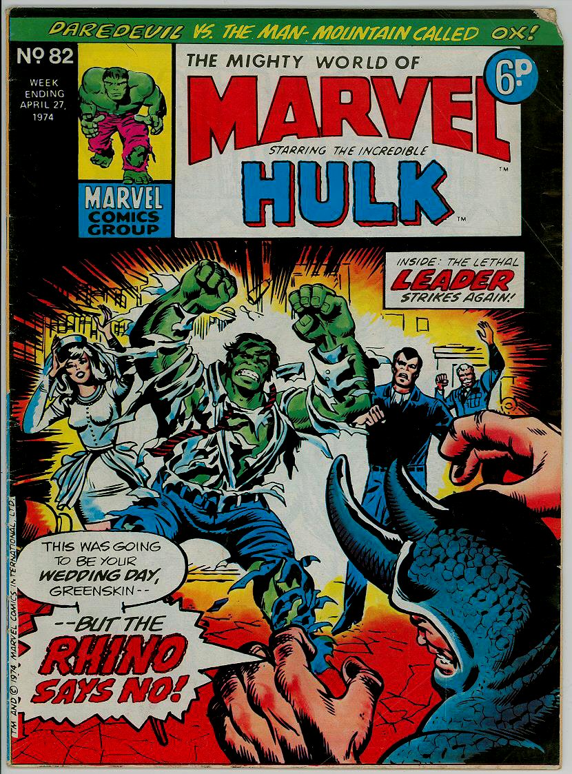 Mighty World of Marvel 82 (G/VG 3.0)