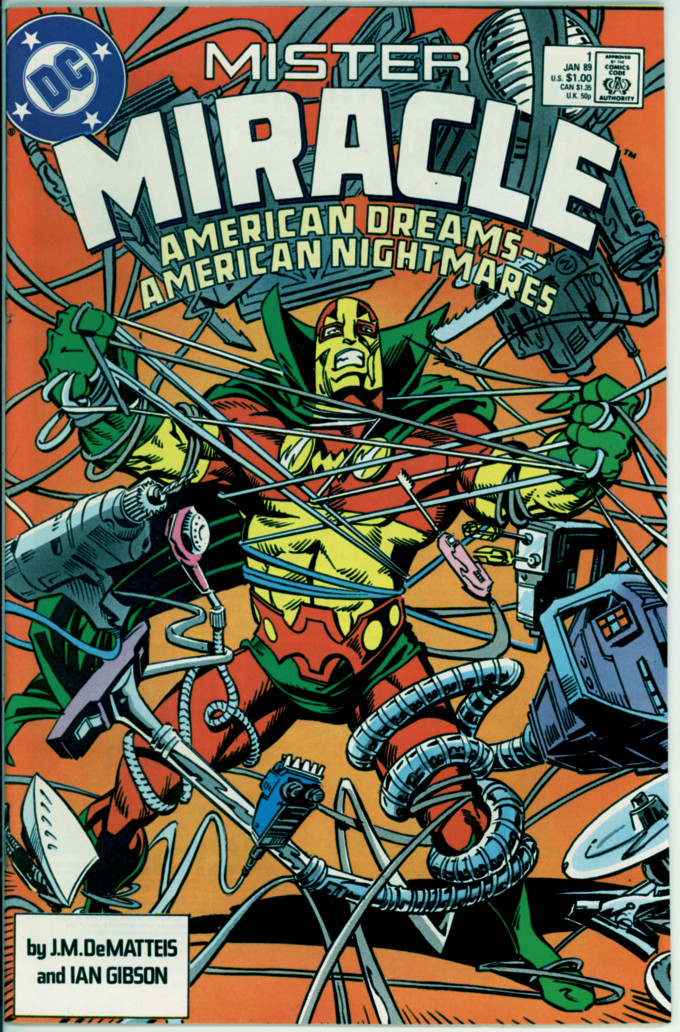 Mister Miracle (2nd series) 1 (VF+ 8.5)