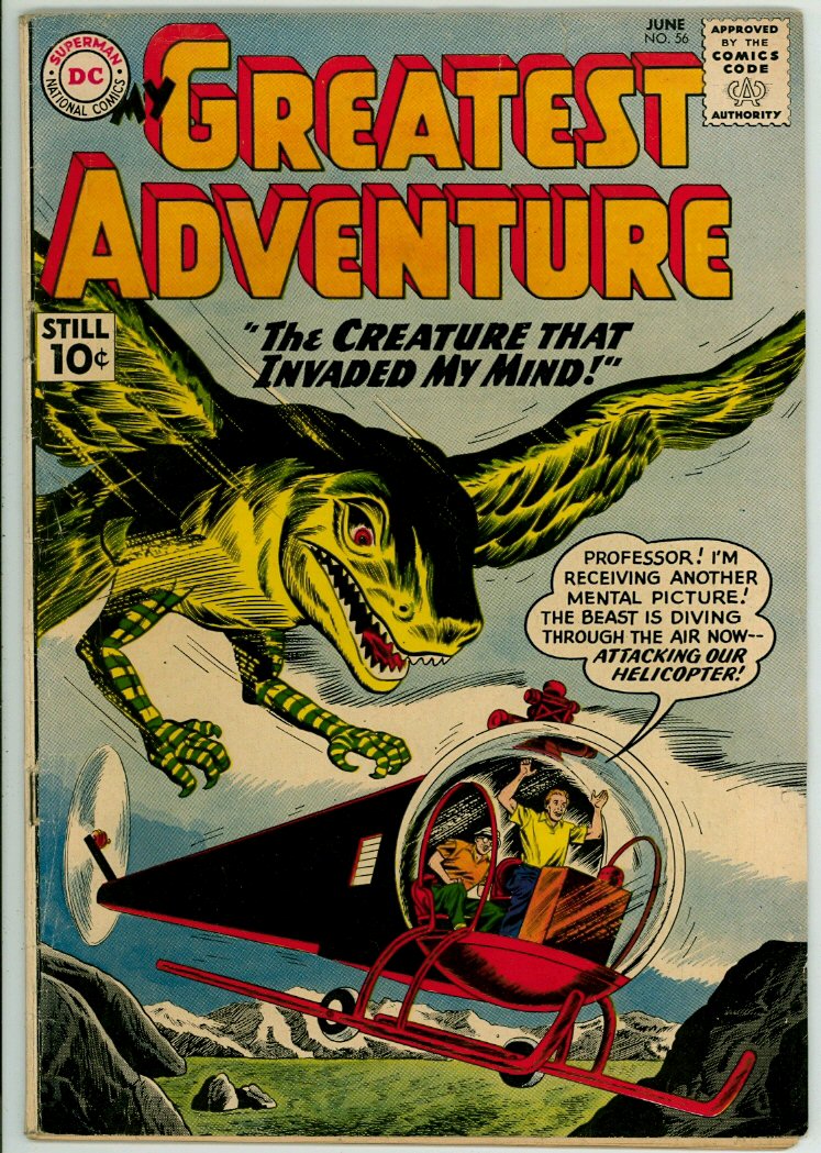 My Greatest Adventure 56 (VG- 3.5)