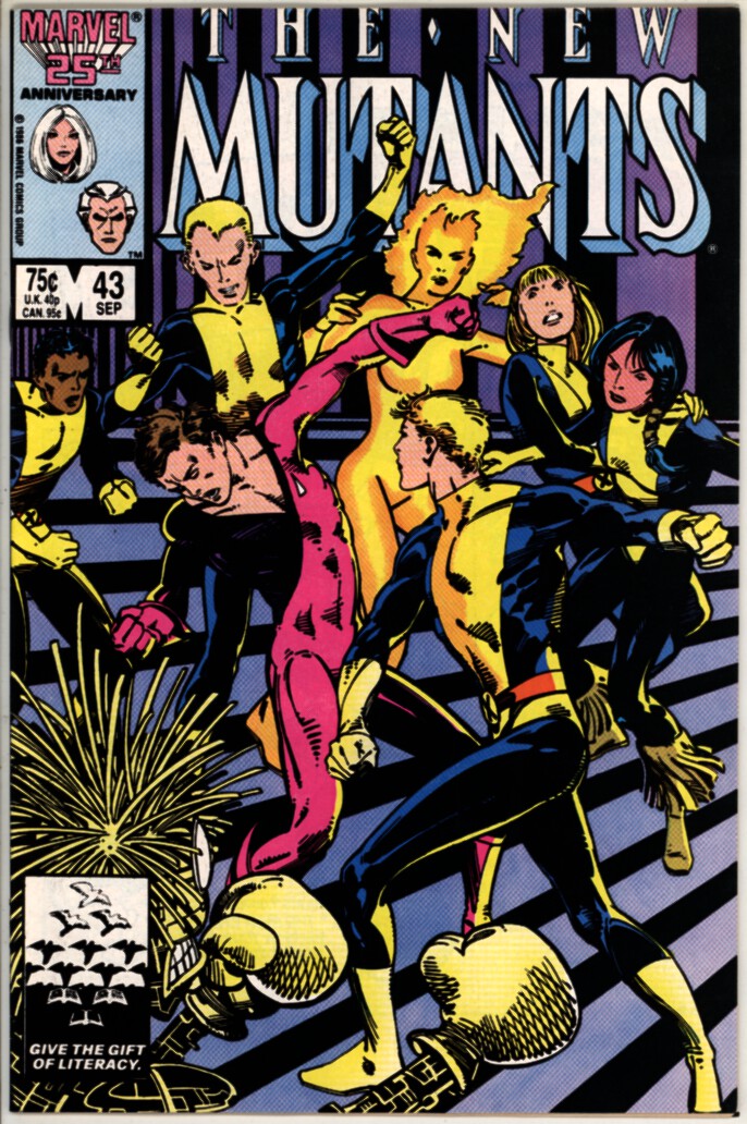 New Mutants 43 (VF/NM 9.0)