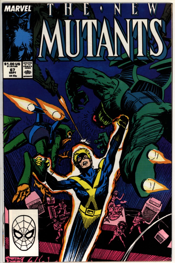 New Mutants 67 (VF/NM 9.0)