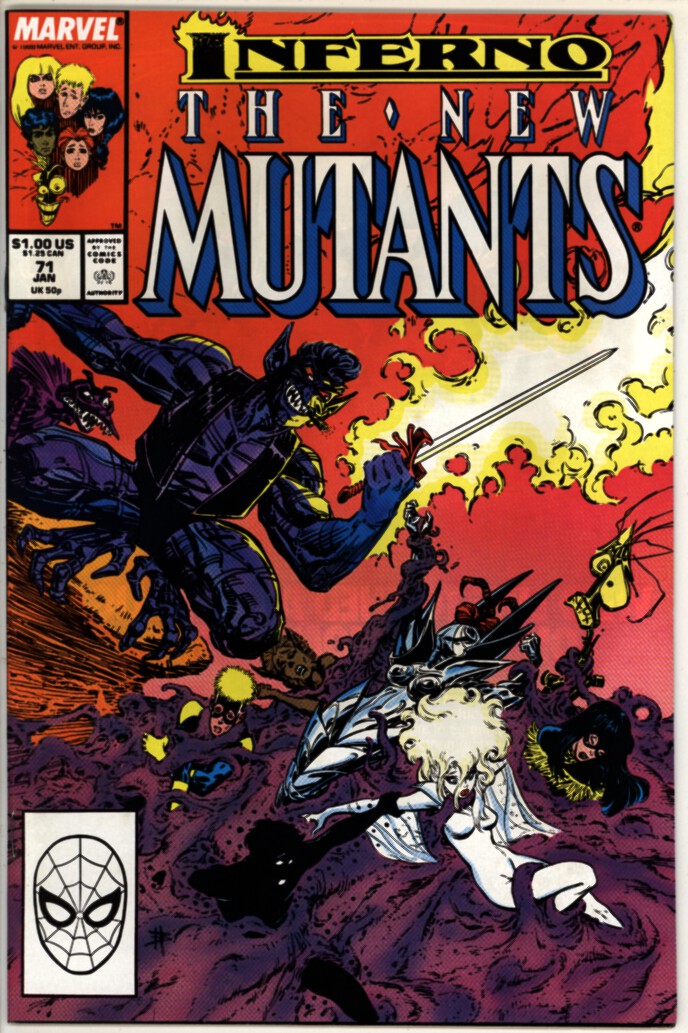 New Mutants 71 (VF- 7.5)