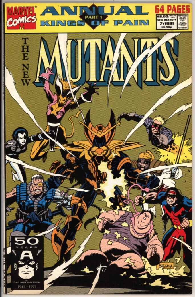 New Mutants Annual 7 (FN/VF 7.0)