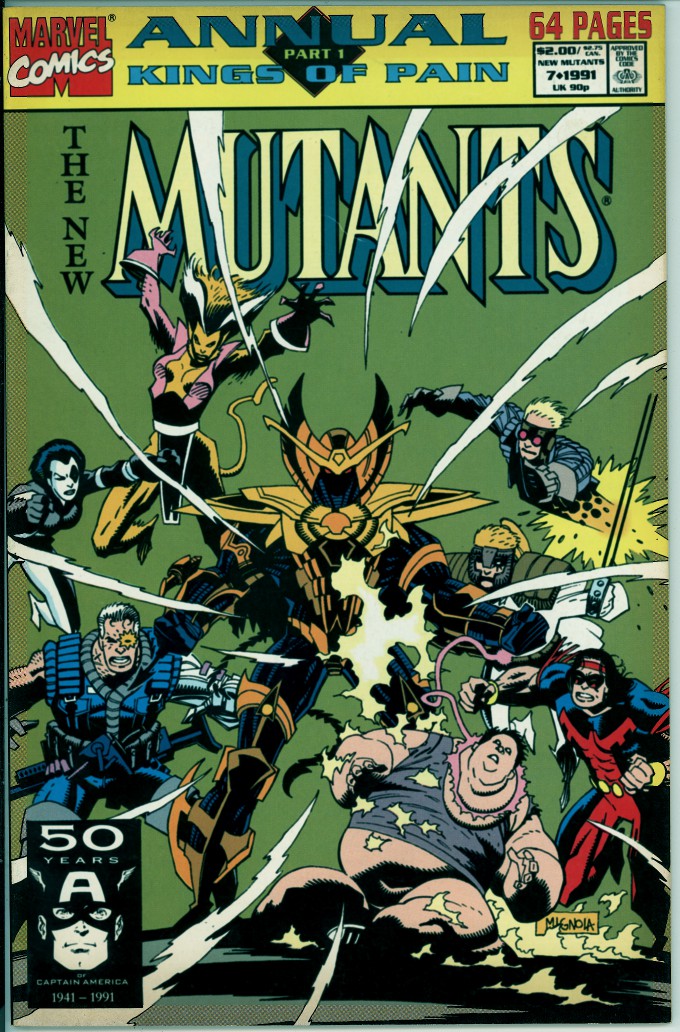 New Mutants Annual 7 (FN/VF 7.0)