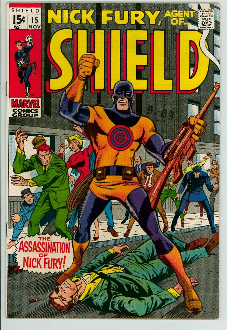 Nick Fury, Agent of SHIELD 15 (VF 8.0)