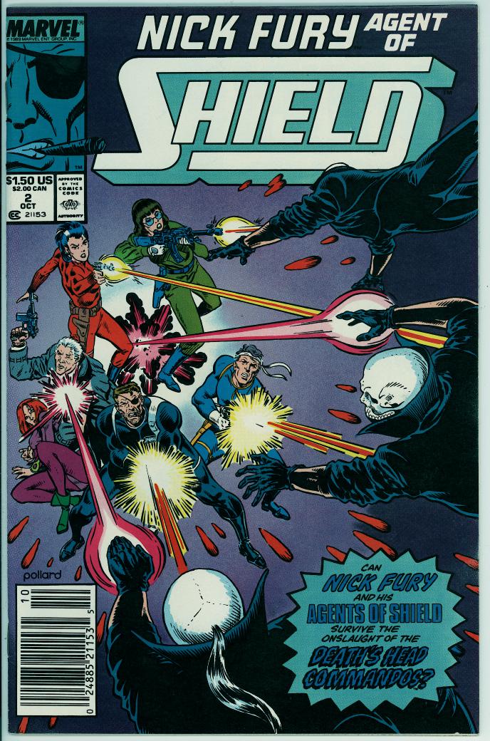Nick Fury, Agent of SHIELD (2nd series) 2 (FN 6.0)