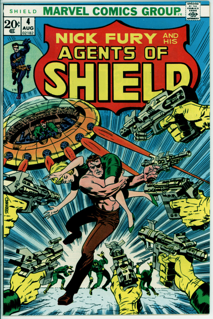 Nick Fury and his Agents of SHIELD 4 (VF- 7.5)