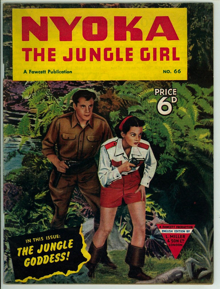 Nyoka, the Jungle Girl 66 (VG+ 4.5)