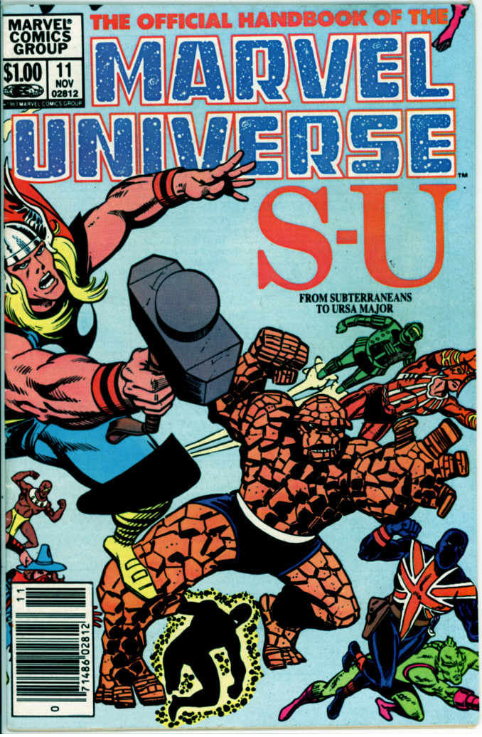 Official Handbook of the Marvel Universe 11 (FN 6.0)