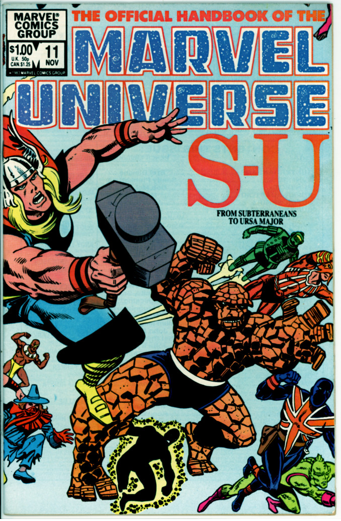 Official Handbook of the Marvel Universe 11 (VF 8.0)