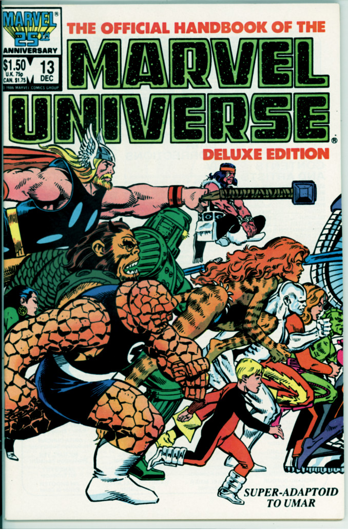 Official Handbook of the Marvel Universe Deluxe Edition 13 (VF/NM 9.0)