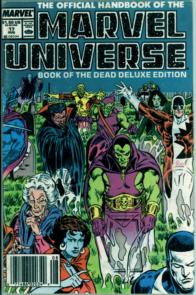 Official Handbook of the Marvel Universe Deluxe Edition 17 (VG 4.0)