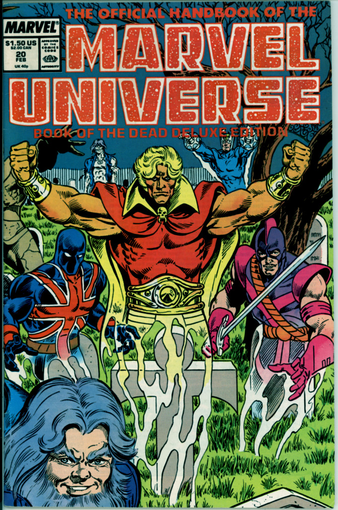 Official Handbook of the Marvel Universe Deluxe Edition 20 (FN 6.0)