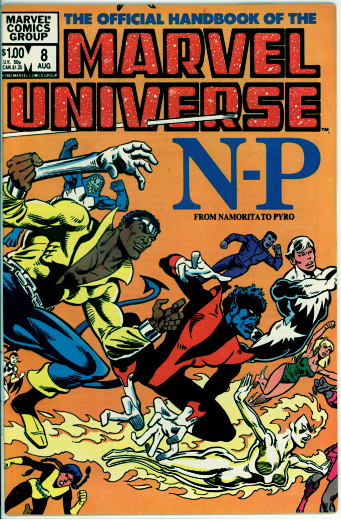 Official Handbook of the Marvel Universe 8 (FN+ 6.5)
