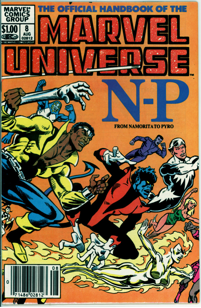Official Handbook of the Marvel Universe 8 (FN 6.0)