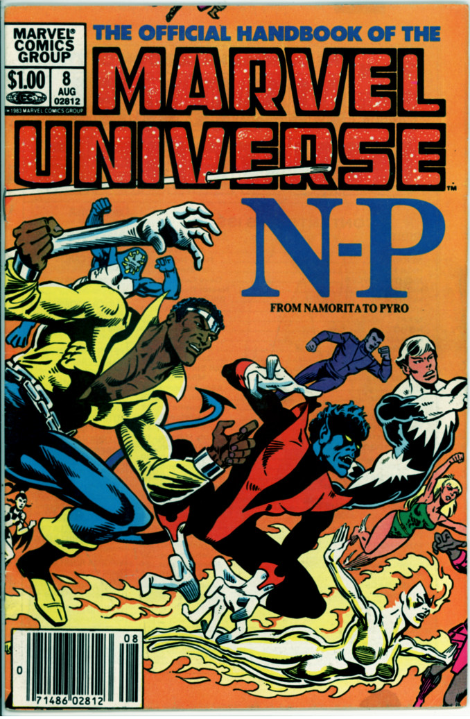 Official Handbook of the Marvel Universe 8 (VG 4.0)