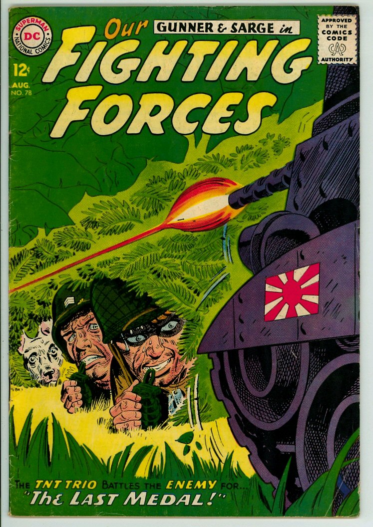 Our Fighting Forces 78 (VG 4.0)
