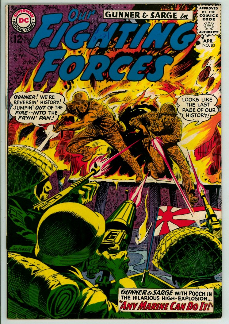 Our Fighting Forces 83 (VG/FN 5.0)