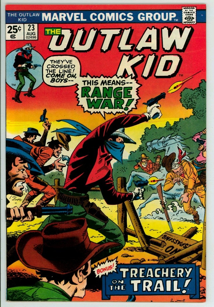 Outlaw Kid 23 (VF+ 8.5)