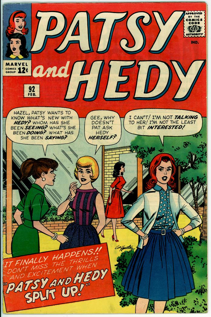 Patsy and Hedy 92 (VG/FN 5.0)