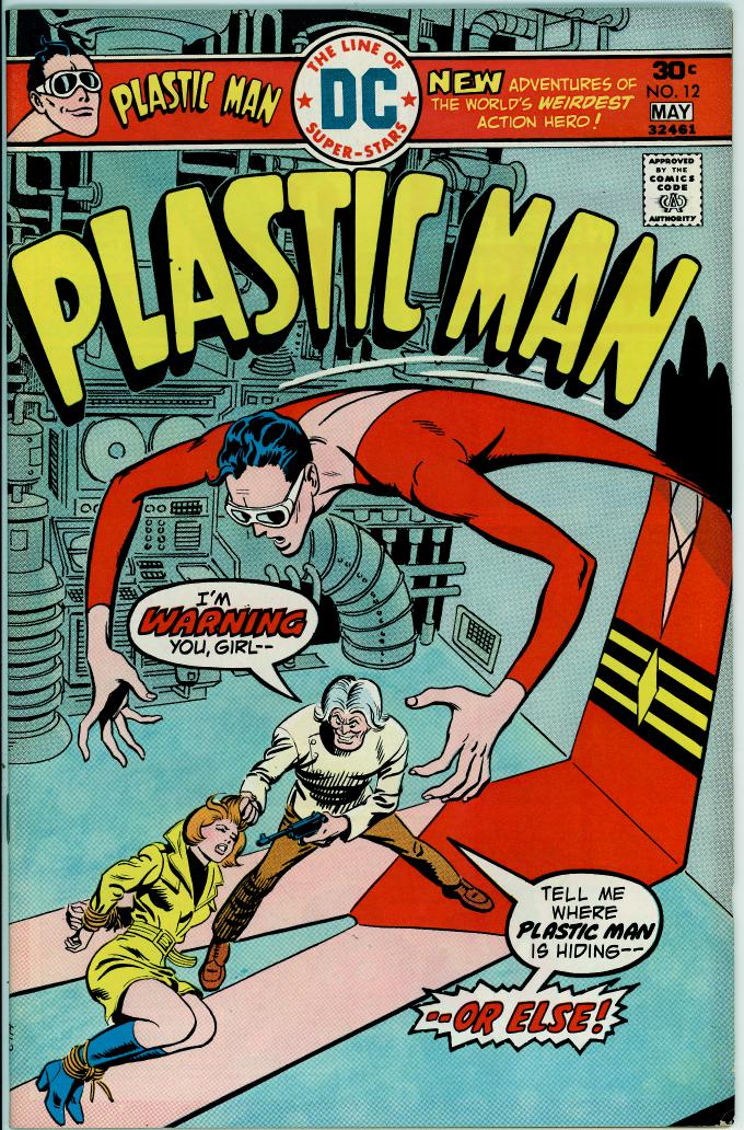 Plastic Man 12 (FN- 5.5)