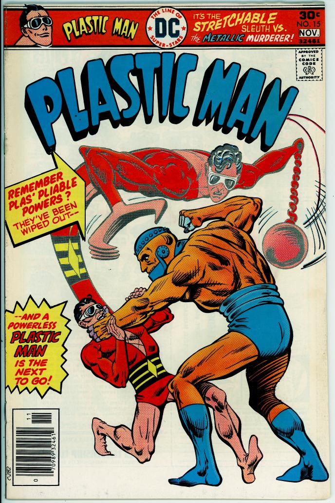 Plastic Man 15 (FN 6.0)