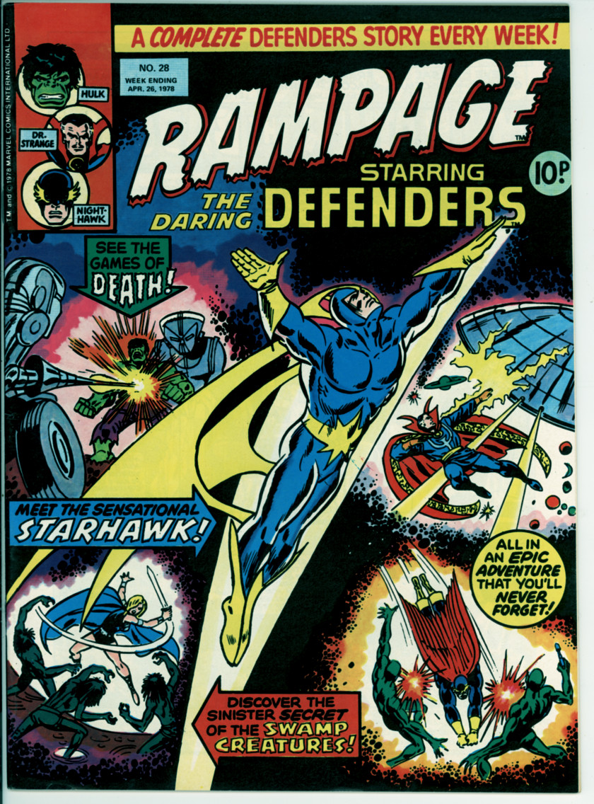 Rampage 28 (VF+ 8.5)