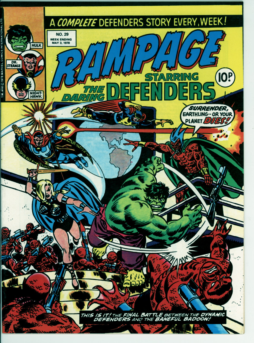 Rampage 29 (VF 8.0)