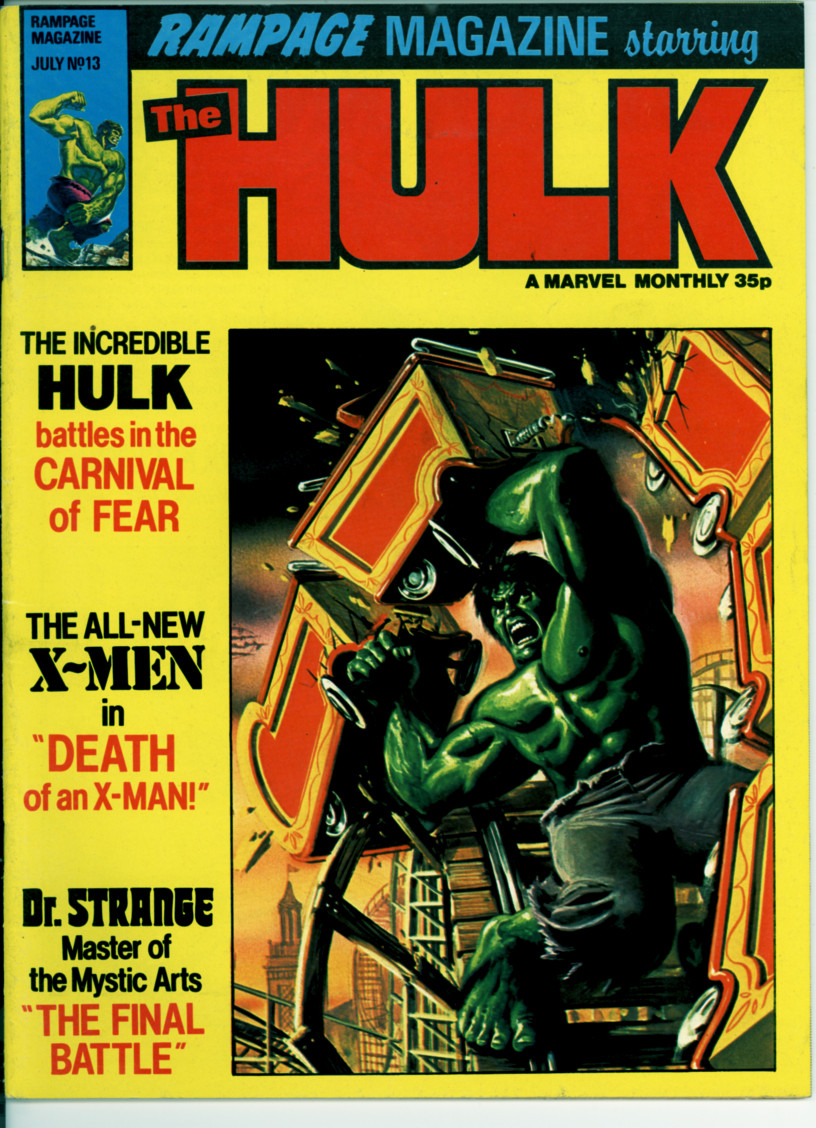 Rampage Magazine 13 (VG/FN 5.0)