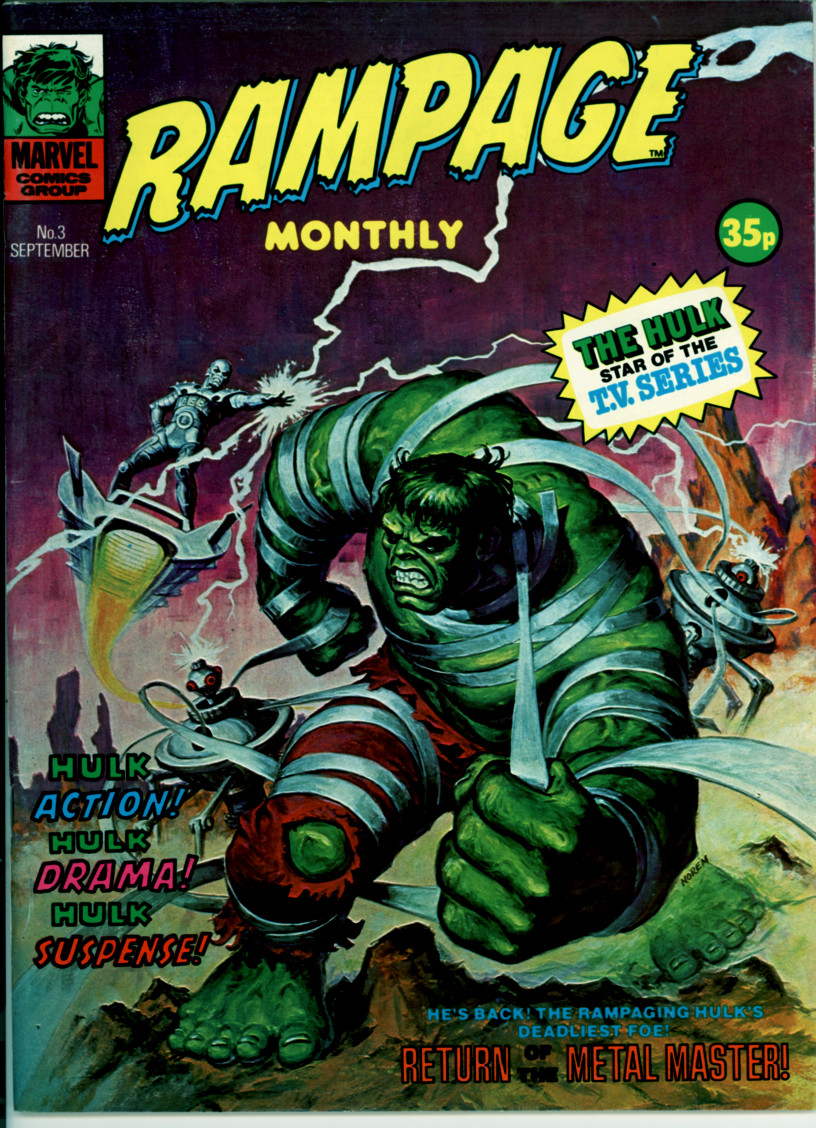 Rampage Monthly 3 (FN/VF 7.0)