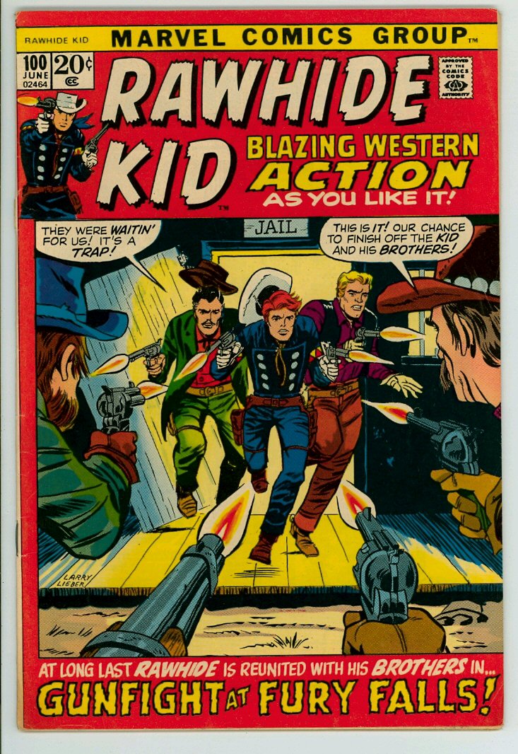 Rawhide Kid 100 (VG- 3.5) 