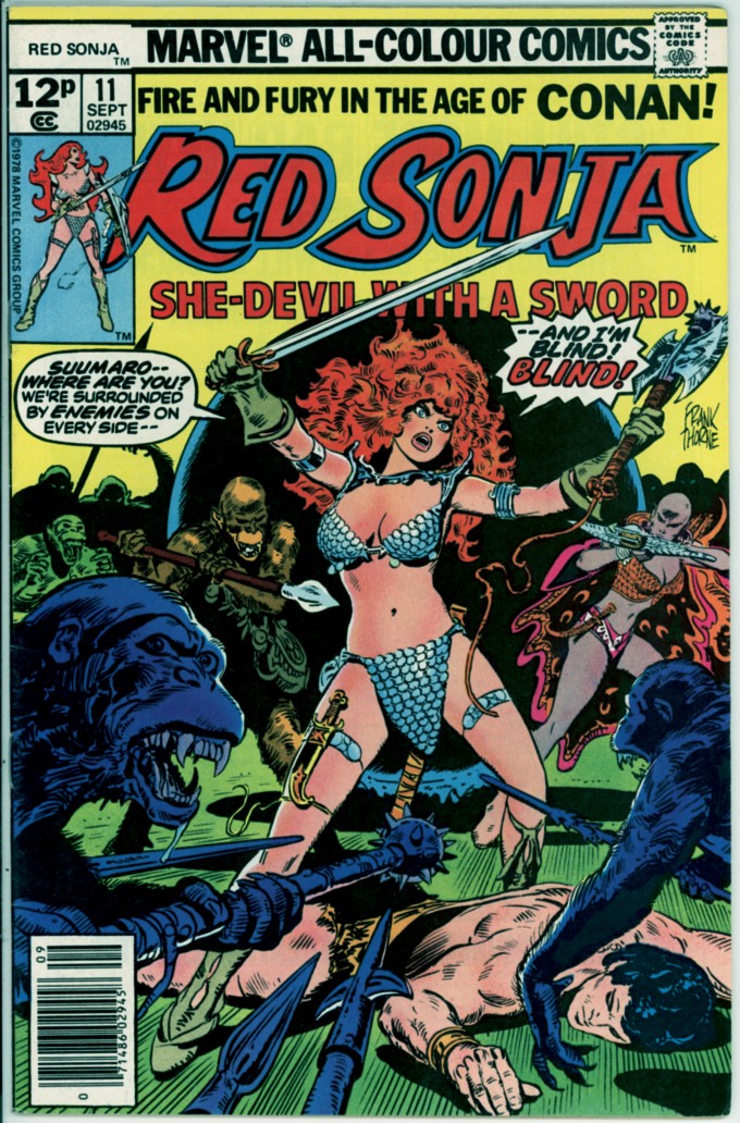 Red Sonja 11 (FN 6.0) pence