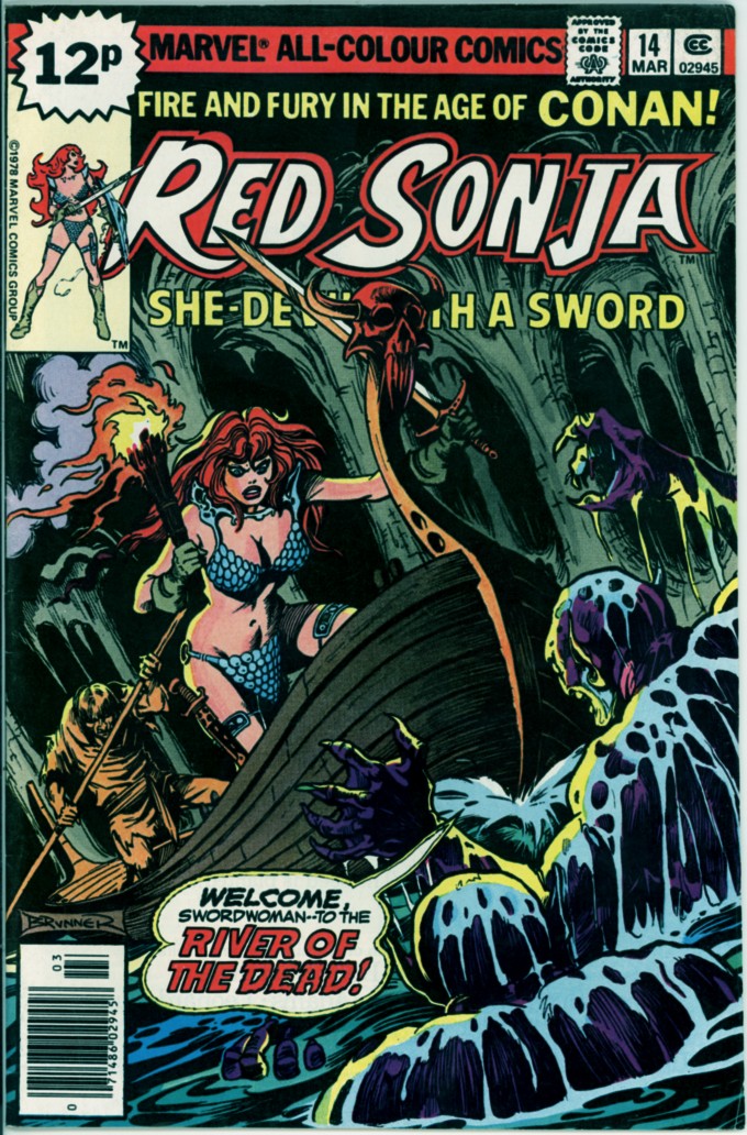 Red Sonja 14 (VG/FN 5.0) pence