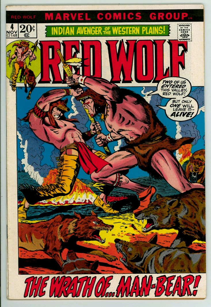 Red Wolf 4 (VG+ 4.5)