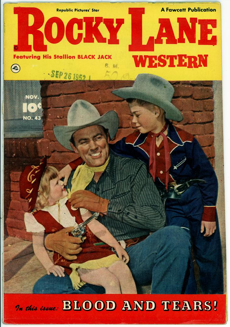 Rocky Lane Western 43 (VG+ 4.5)