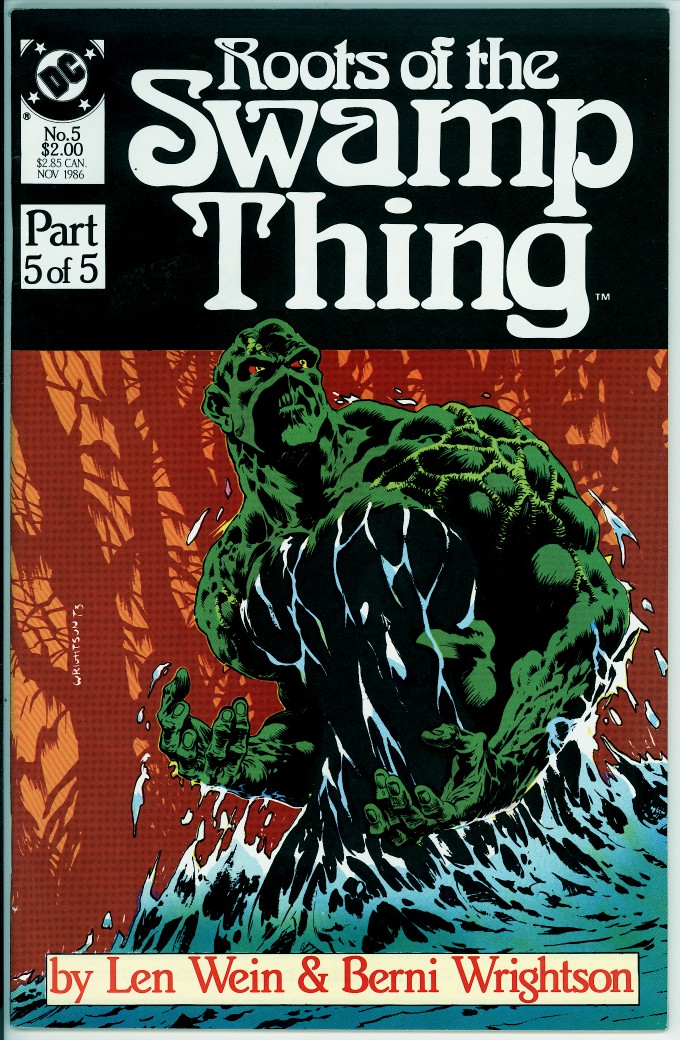 Roots of the Swamp Thing 5 (VF- 7.5)